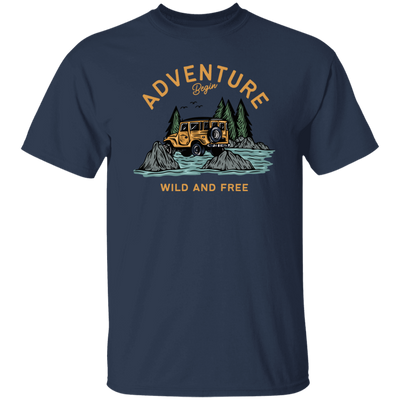 Love To Adventure, Begin To Adventure, Wild And Free, Mountain And Sea Unisex T-Shirt