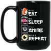 Anime Funny, Eat Sleep Anime Repeat