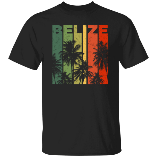 Retro Belize Beach Vacation Souvenir