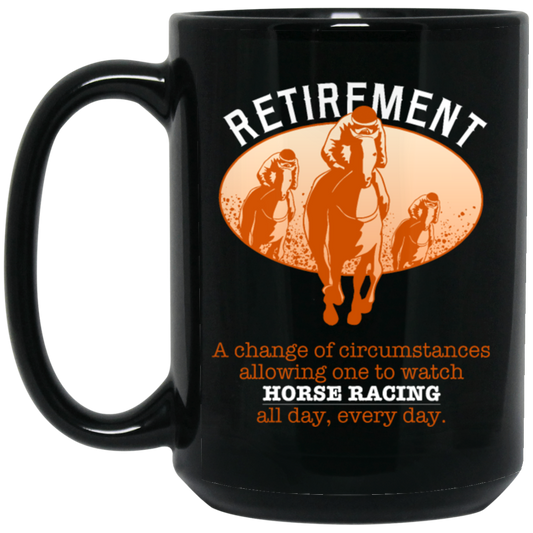 Grandpa Retirement Plans Horse Racing