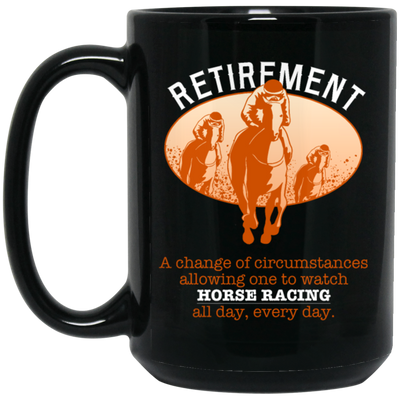 Grandpa Retirement Plans Horse Racing