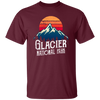 Retro Glacier National Park Montana Mountain