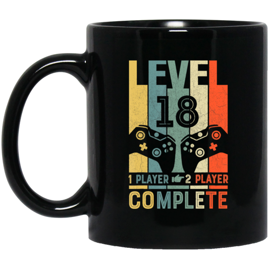 18 Anniversary Gift, Level 18 Complete 18th