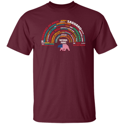 US Gift, Love National Parks, Denali National Park, Love Denali Parks Unisex T-Shirt