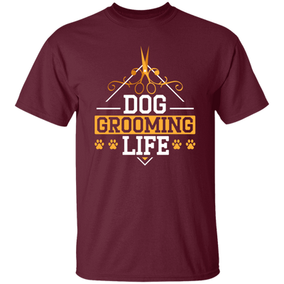 Love Dog Vintage Style, Dog Grooming Life, Retro Dog Lover Unisex T-Shirt