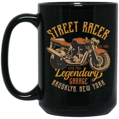 Saying Legendary Garage Brooklyn New York, Retro Street Bike Gift