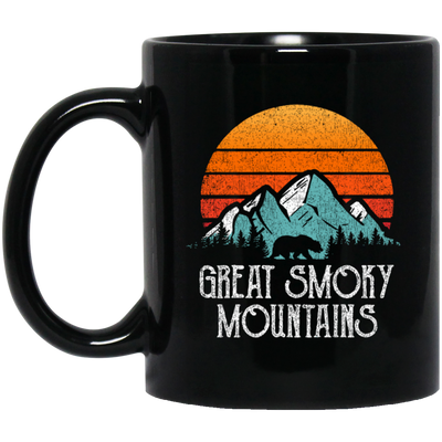 Retro Great Smoky Mountains National Park Bear