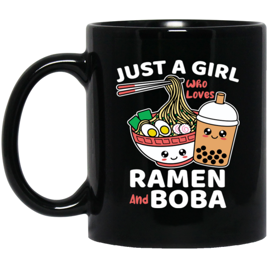 Ramen Lover Just A Girl Who Loves Ramen And Boba