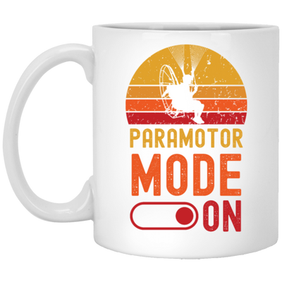 Retro Love To Fly, Paramotor Mode On Love, Paraglider Gift