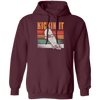 Retro Kickin It, Love Skateboard, Best Skate Ever, Love Skate Sport Pullover Hoodie