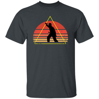 Love Eskrima Filipino Sport Triangle Vintage Arnis Gift For Kali And Arnis Lover Unisex T-Shirt