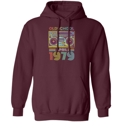 Birthday Gift April 1979, Love Cassette 1979 Pullover Hoodie