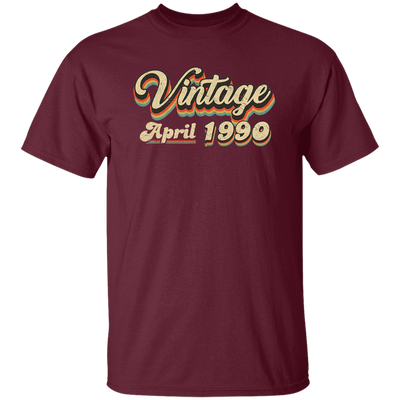 Birthday Gift Vintage April 1990 Unisex T-Shirt