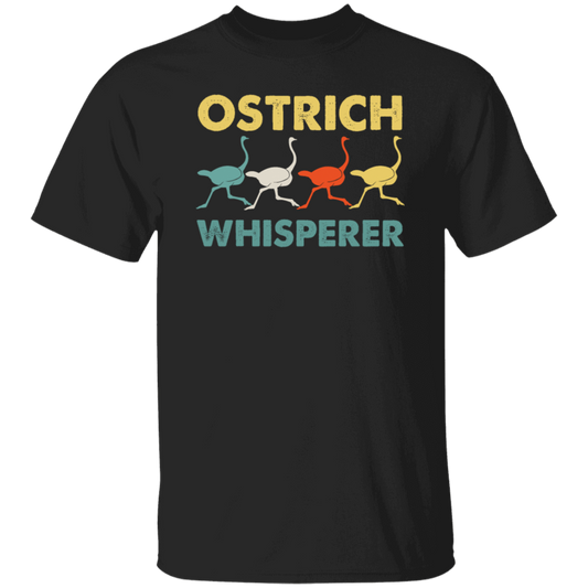 Vintage Ostrich Whisperer Retro, Love Ostrich, Retro Ostrich Unisex T-Shirt