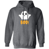 Ghost Boo Halloween, Horror Funny Saying, Love Halloween Pullover Hoodie