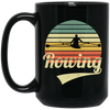 Rowing Row Rowboat Rower Vintage Retro