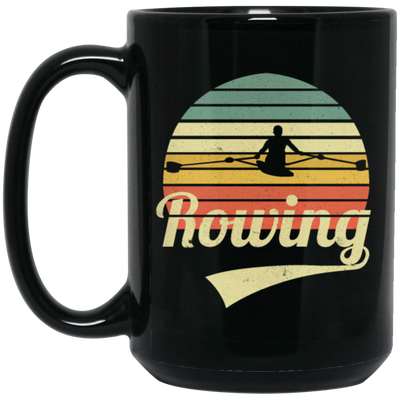 Rowing Row Rowboat Rower Vintage Retro