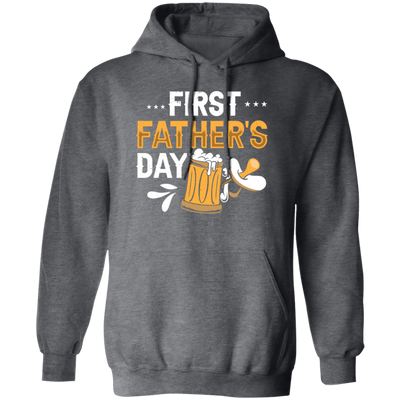 Funny Father, First Father_s Day, Love Beer Gift, Beer For Kid Or Not Pullover Hoodie