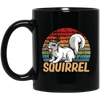 Vintage Squirrel Gift, Retro Squirrel, Best Of Squirrel Retro Style Black Mug