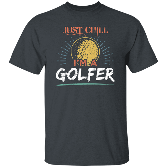 Retro Golfing, Vintage I am a Golfer Unisex T-Shirt