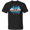 Chicago Skyline Shirt Silhouette IL City Flag Gift