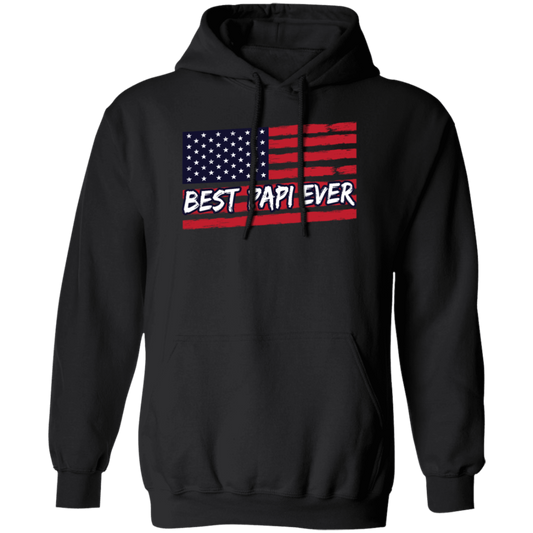 Best papi ever Vintage, American US Flag Grandpa