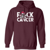 No Cancer, Pirate Cancer Survivor, Fuck Cancer, Healing Cancer Pullover Hoodie
