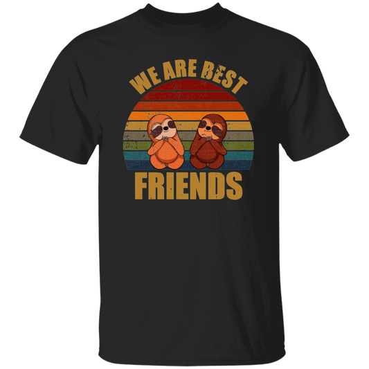 Sloth Friends We Are Best Friends Unisex T-Shirt