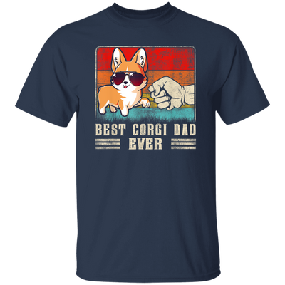 Best Corgi Dad Ever Retro, Dad Gift