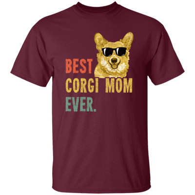 Corgi Best Corgi Mom Ever Retro Dog Funny