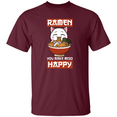 Funny Ramen You Make Miso Happy Unisex T-Shirt