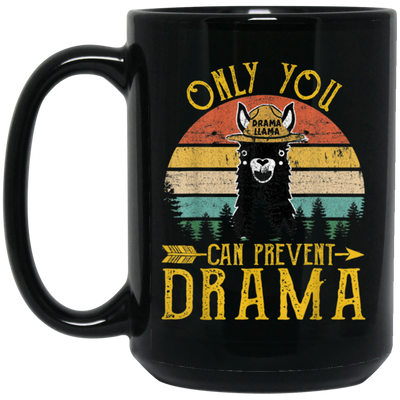 Vintage Only You Can Prevent Drama Llama Camping