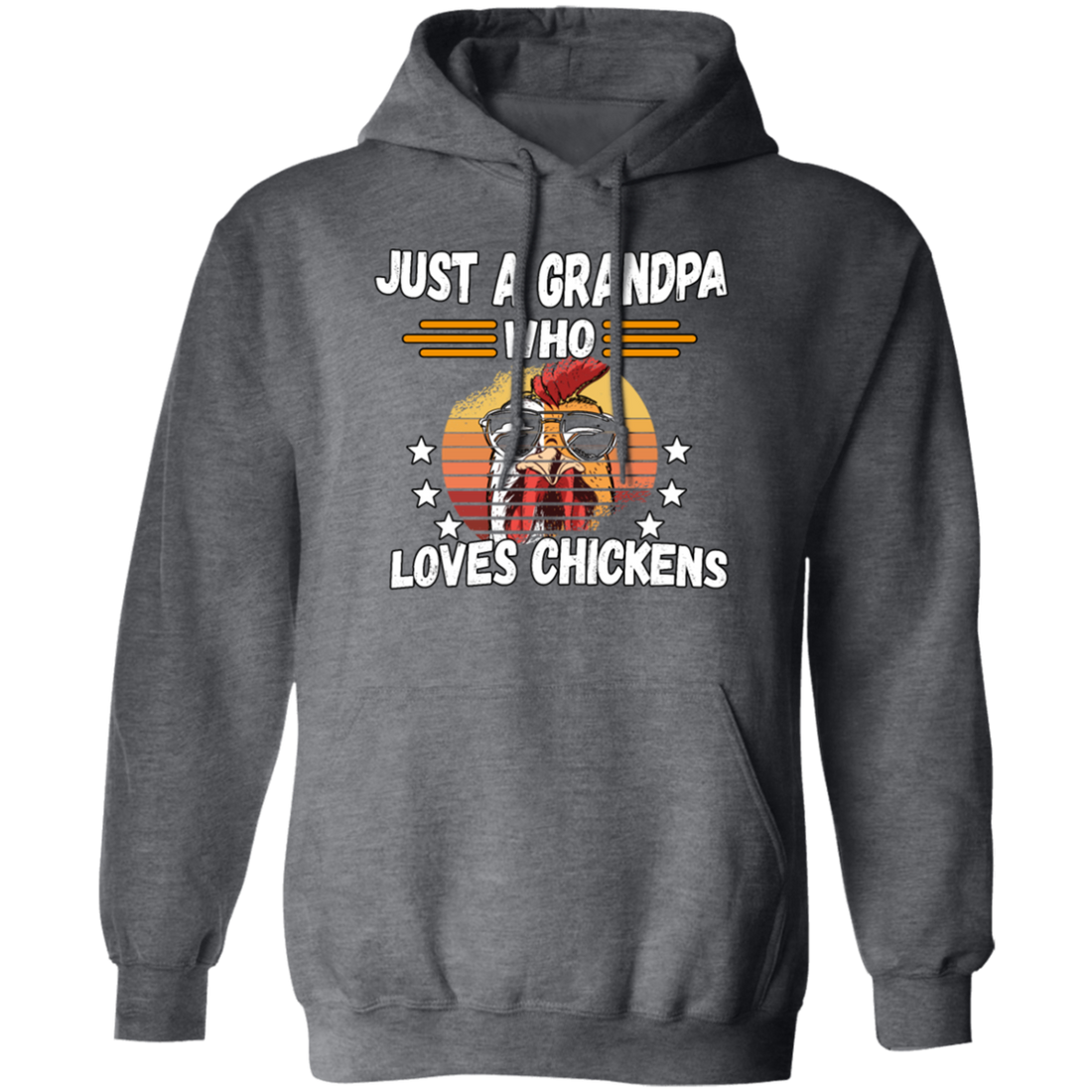 PNG Just A Grandpa Who Loves Chicken Vintage