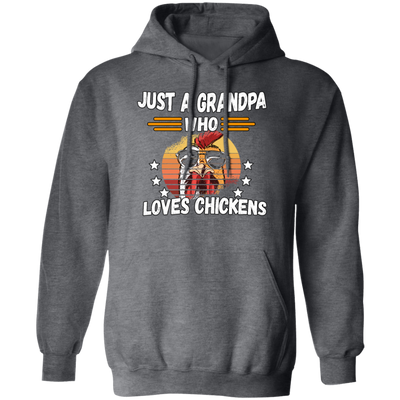 PNG Just A Grandpa Who Loves Chicken Vintage