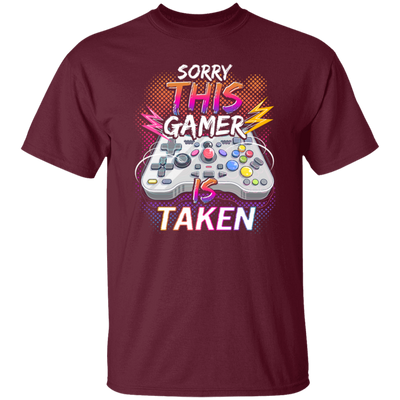 Saying Sorry This Gamer Is Taken Shirt Leveled Up To, Gaming Lover, Gamer Gift