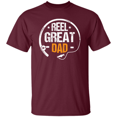 Love Dad Gift, Reel Great Dad, Retro Dad Lover, Retro Reel Dad Gift Unisex T-Shirt