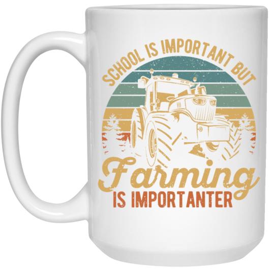 School Is Important, But Farming Is Importanter