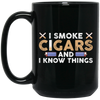 Smoke Cigars Smoker Clever smoking Dad Gift