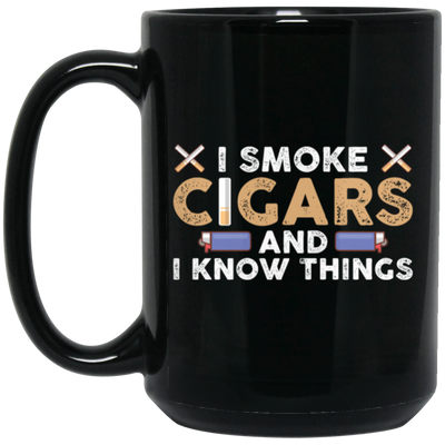 Smoke Cigars Smoker Clever smoking Dad Gift