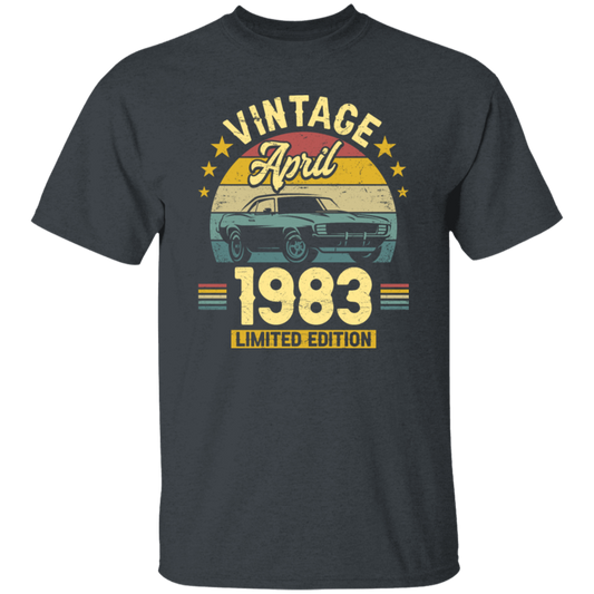 1983 Best Gift, 1983 Limited Edition, April 1983 Birthday Gift, Retro 1983 Unisex T-Shirt