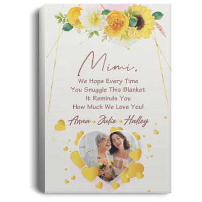 Personalized Letter For Mimi Canvas, Love Mother's Day Gift CB102 Canvas