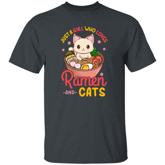 Ramen Lover, Just A Girl Who Loves Ramen And Cats