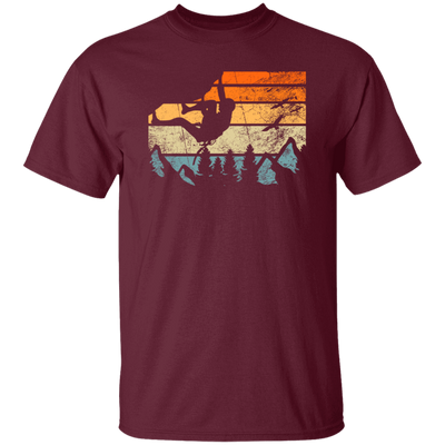 Retro Boulderer, Bouldering Lover, Vintage Mountain Unisex T-Shirt