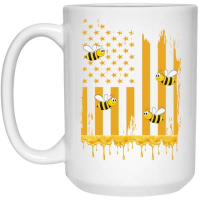 American Flag Bee, Honeycomb