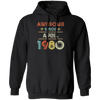 Birthday Day Awesome Since April 1980 Pullover Hoodie