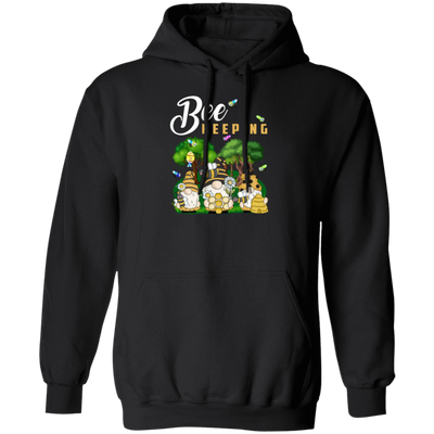 Bee Keeper Gnome, Bee Gnome, Bumble Bees, Bee Keeper Lover Gift, Best Bee Pullover Hoodie