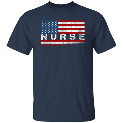 Proud Nurses American Flag Nurse Be To Husband