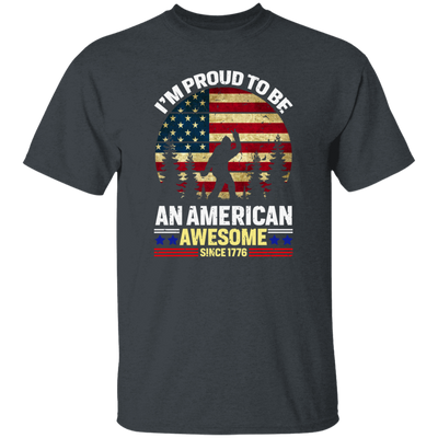 I Am Proud To Be An American. Patriotic USA