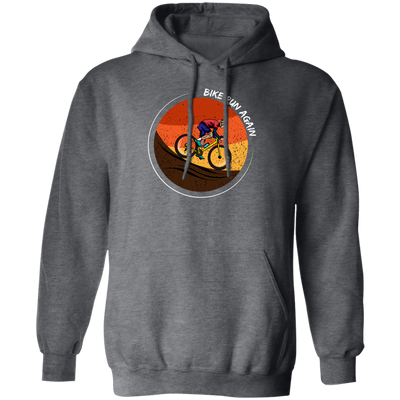 Love To Biking, Best Bike Lover Gift, Retro Biker Love Gift, Ride A Bike Pullover Hoodie