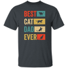 Retro Best Cat Dad Ever Cat Lovers Cat Dad